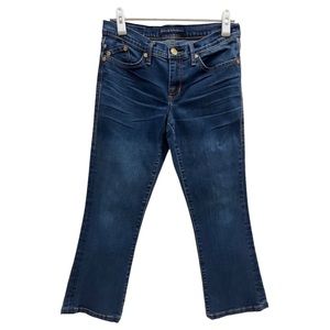 Rock & Republic Womens Jeans Size 8 Kasandra Mid Rise Boot Cut Cropped Jeans
